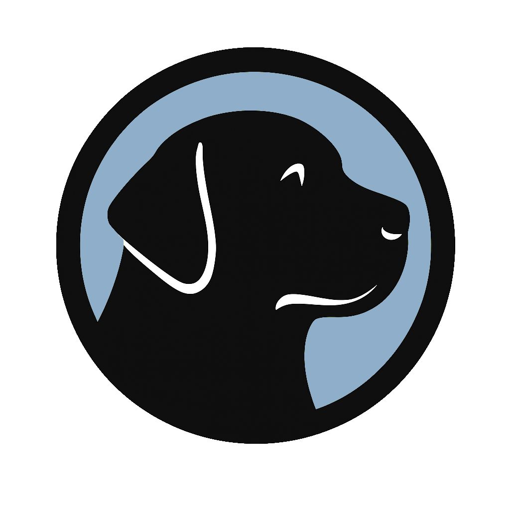 Retryvr Dog Logo
